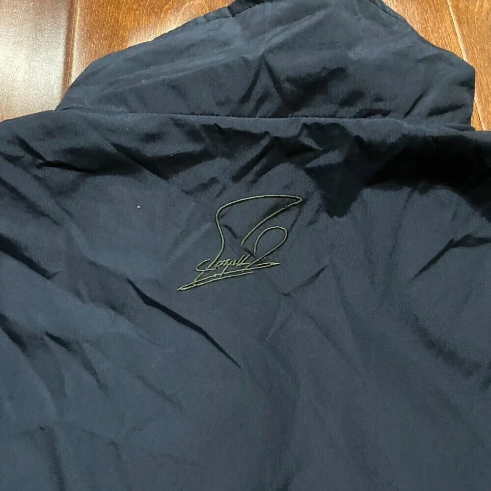 Fuzzy Zoeller Vintage Golf Windbreaker Vest Navy Blue Men's Size XL